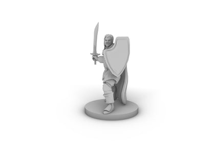 Half Orc Ranger Tabletop DND Gaming Miniature