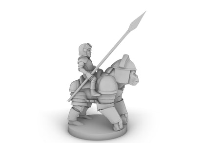 Halfling Cavalier With Gorilla Tabletop DND Gaming Miniature