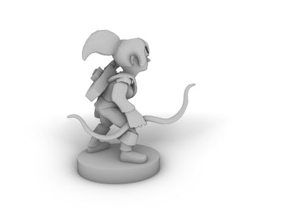 Halfling Female Ranger Tabletop DND Gaming Miniature