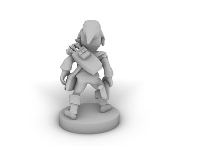 Halfling Female Ranger Tabletop DND Gaming Miniature