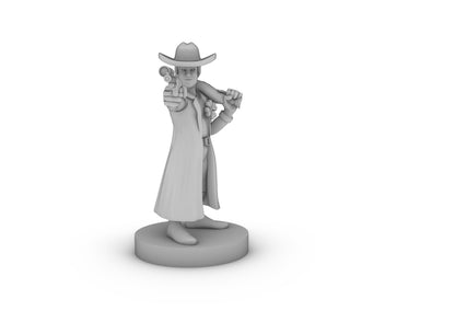 Halfling Gunslinger Tabletop DND Gaming Miniature