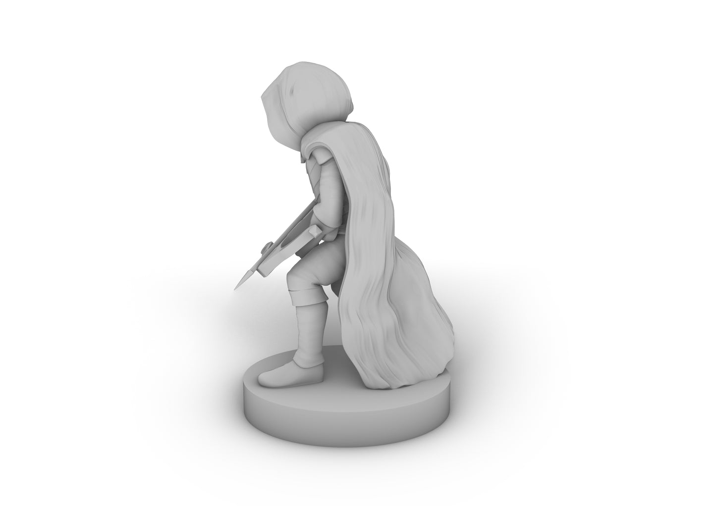 Halfling Male Crossbow Ranger Tabletop DND Gaming Miniature