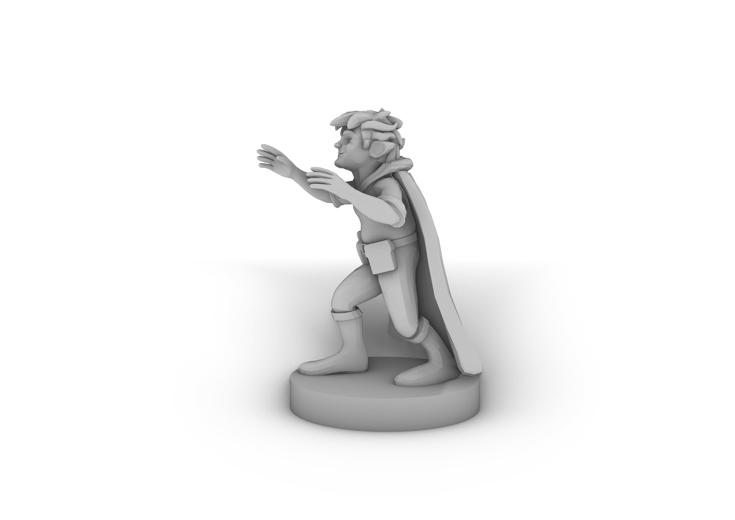 Halfling Male Sorcerer Tabletop DND Gaming Miniature