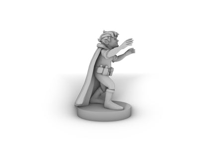 Halfling Male Sorcerer Tabletop DND Gaming Miniature