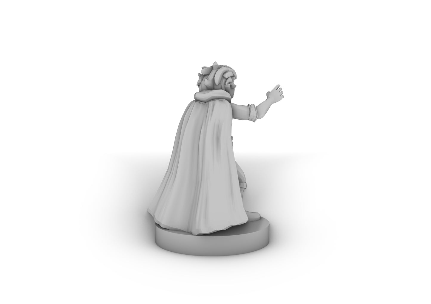 Halfling Male Sorcerer Tabletop DND Gaming Miniature