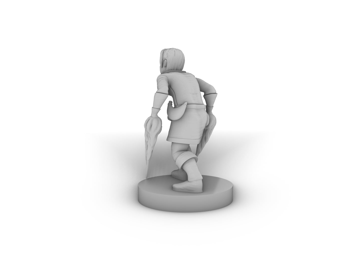 Halfling Male Soul Knife Rogue Tabletop DND Gaming Miniature