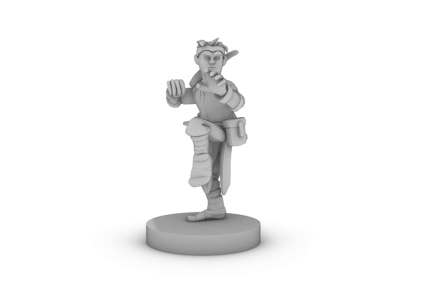 Halfling Ninja Tabletop DND Gaming Miniature