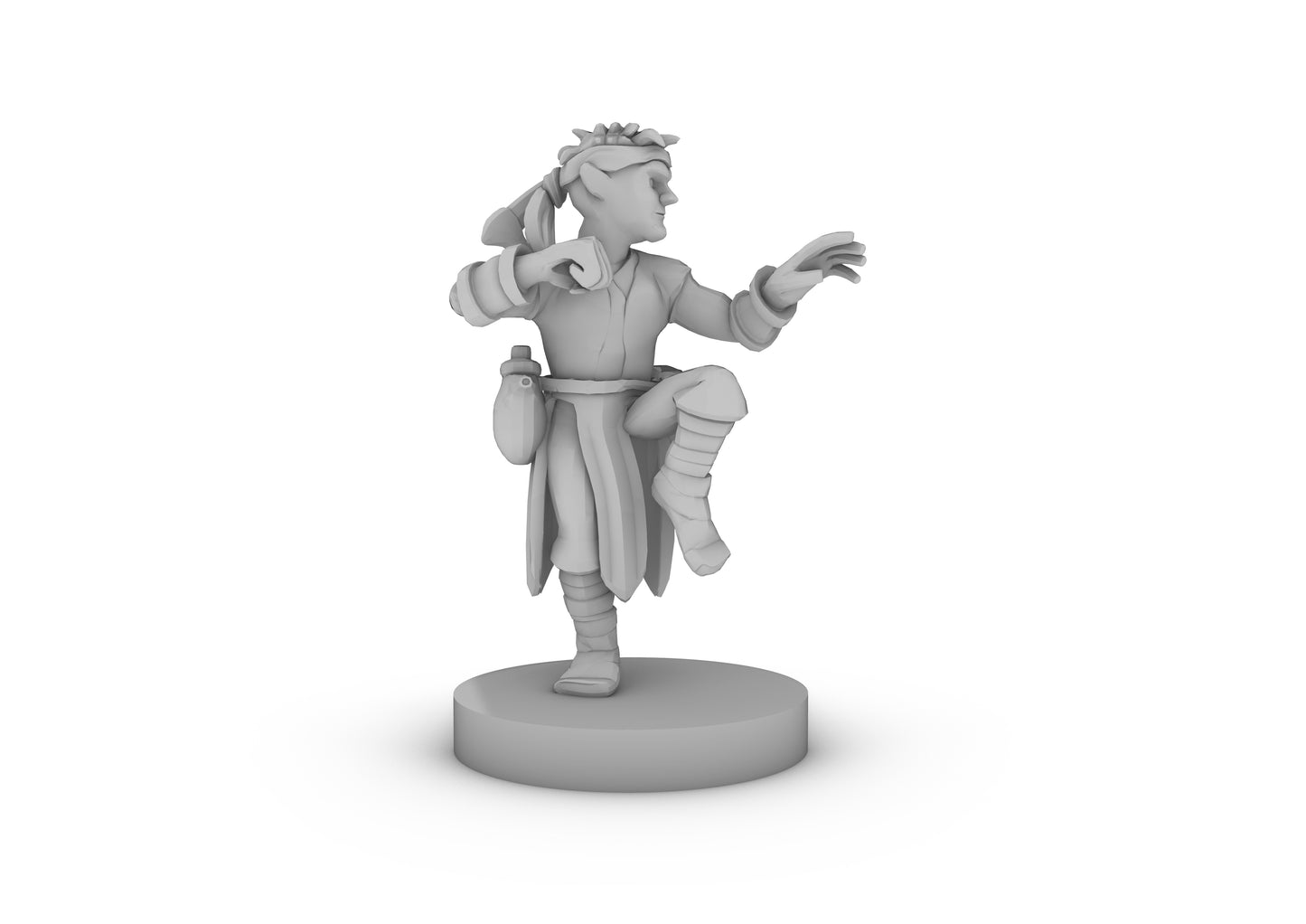 Halfling Ninja Tabletop DND Gaming Miniature