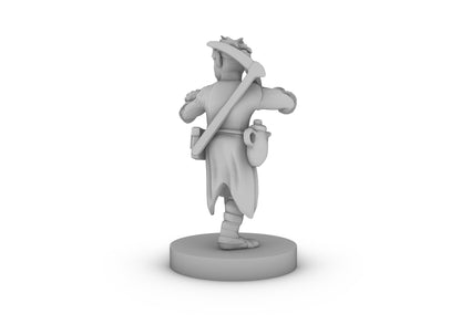 Halfling Ninja Tabletop DND Gaming Miniature