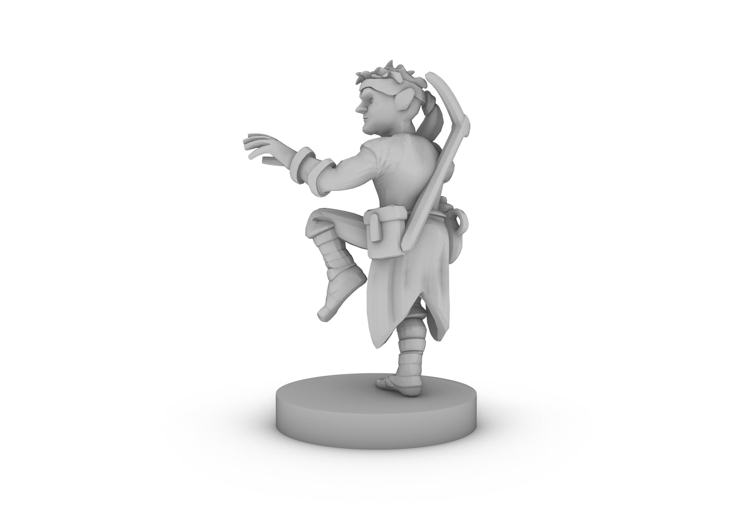 Halfling Ninja Tabletop DND Gaming Miniature