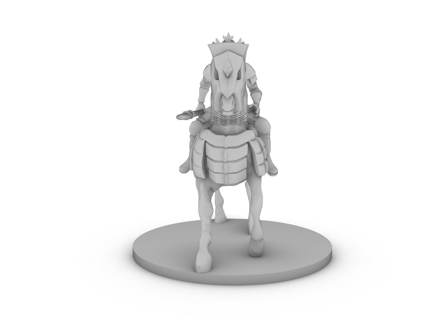 Human Cavalier Tabletop DND Gaming Miniature