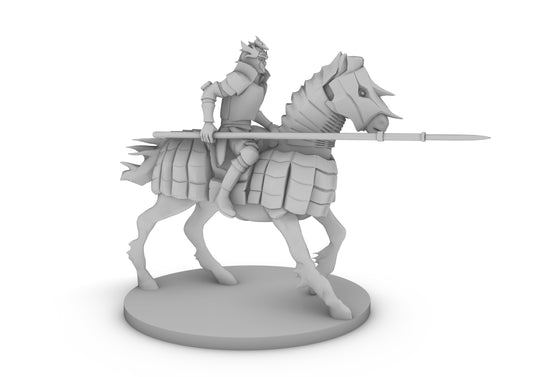 Human Cavalier Tabletop DND Gaming Miniature