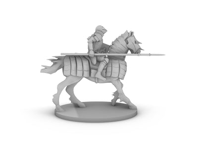 Human Cavalier 2 Tabletop DND Gaming Miniature