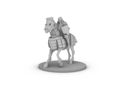 Human Cavalier 3 Jousting Tabletop DND Gaming Miniature