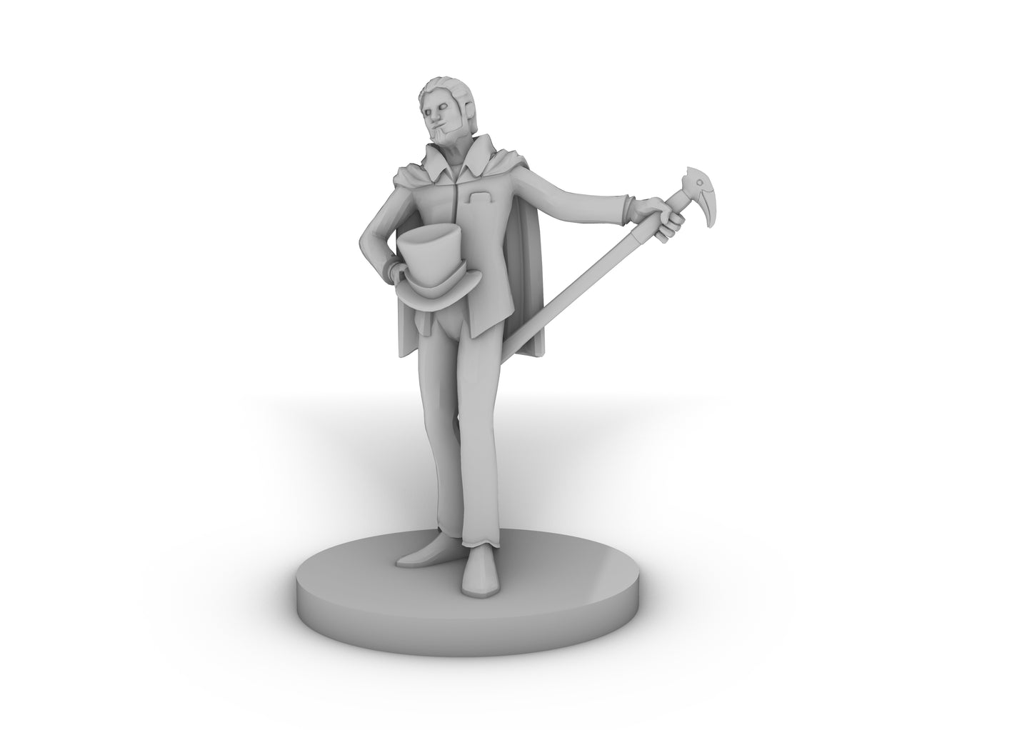 Human Charlatan Tabletop DND Gaming Miniature