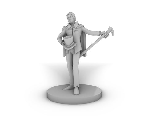 Human Charlatan Tabletop DND Gaming Miniature