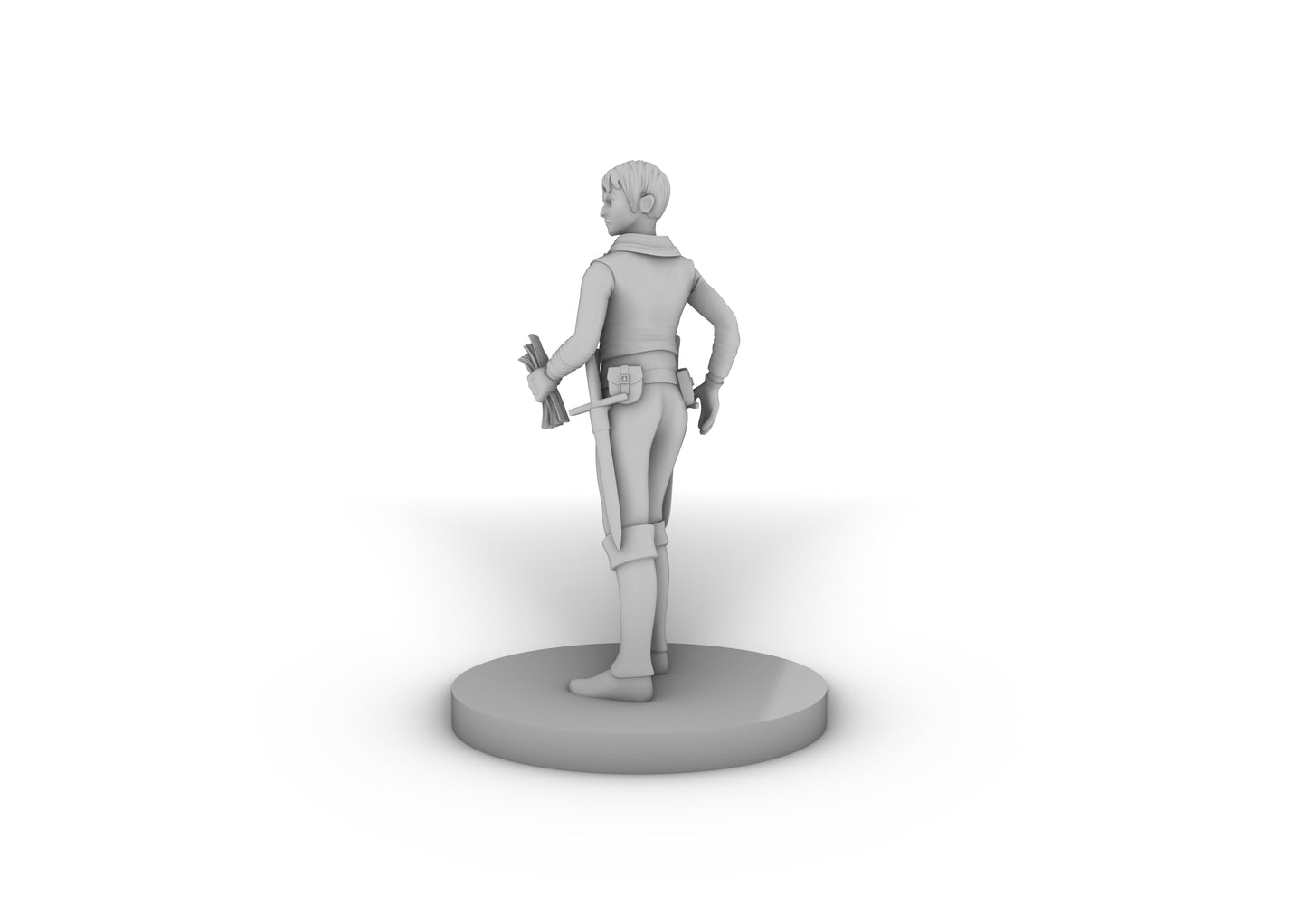 Human Female Forgery Rogue Tabletop DND Gaming Miniature