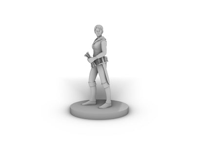 Human Female Forgery Rogue Tabletop DND Gaming Miniature