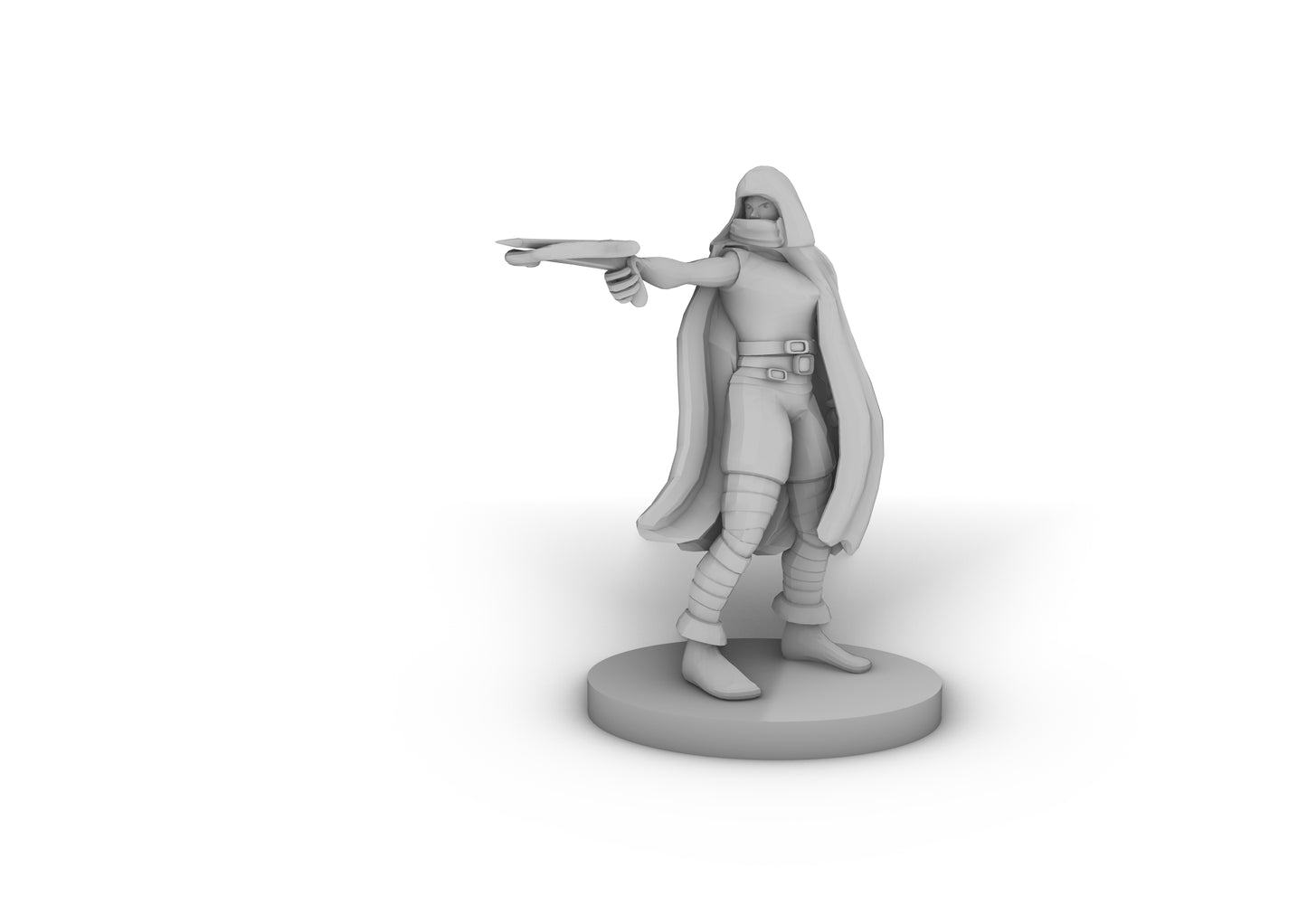 Human Female Rogue 3 Tabletop DND Gaming Miniature