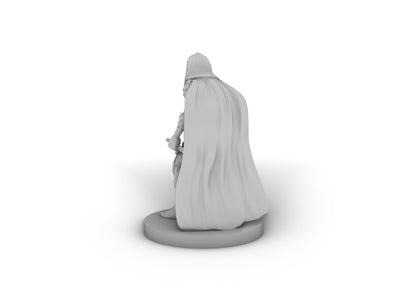 Human Female Rogue 4 Tabletop DND Gaming Miniature