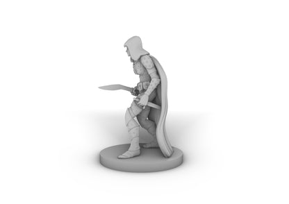 Human Female Rogue 4 Tabletop DND Gaming Miniature