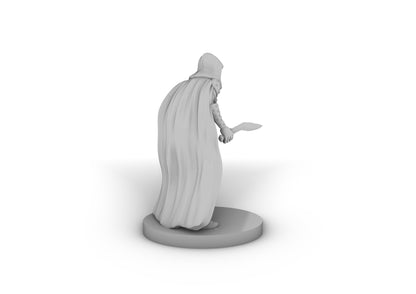 Human Female Rogue 4 Tabletop DND Gaming Miniature