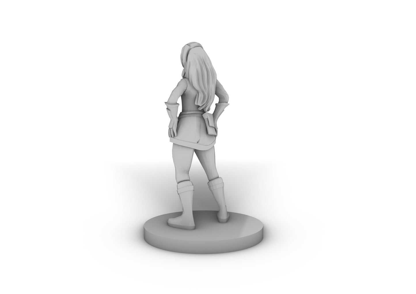 Human Female Rogue Sassy Tabletop DND Gaming Miniature