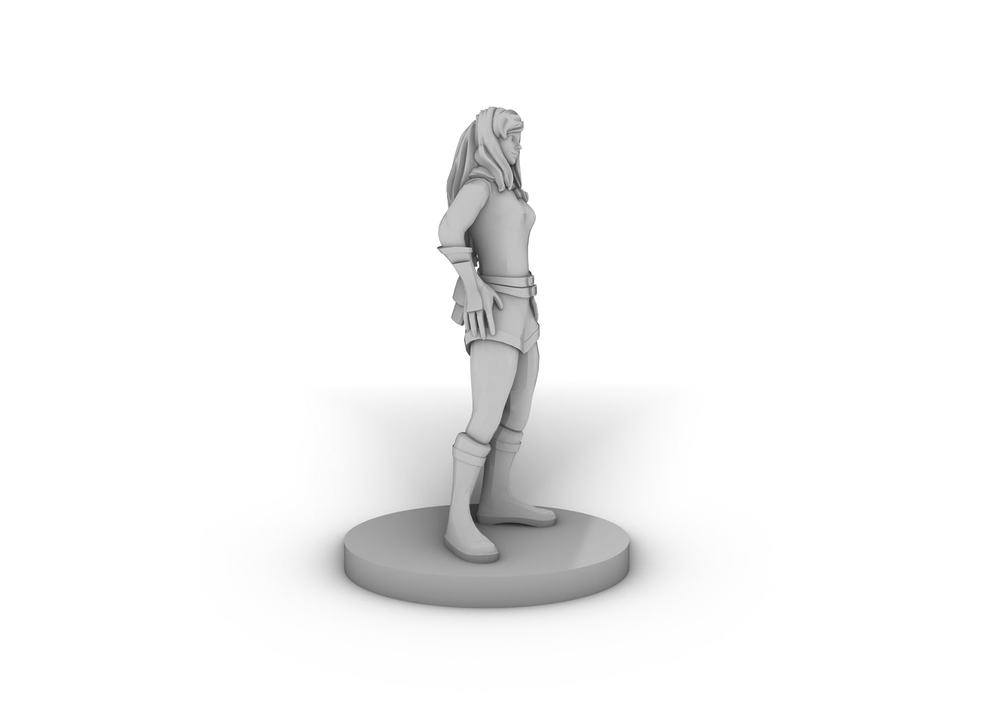 Human Female Rogue Sassy Tabletop DND Gaming Miniature