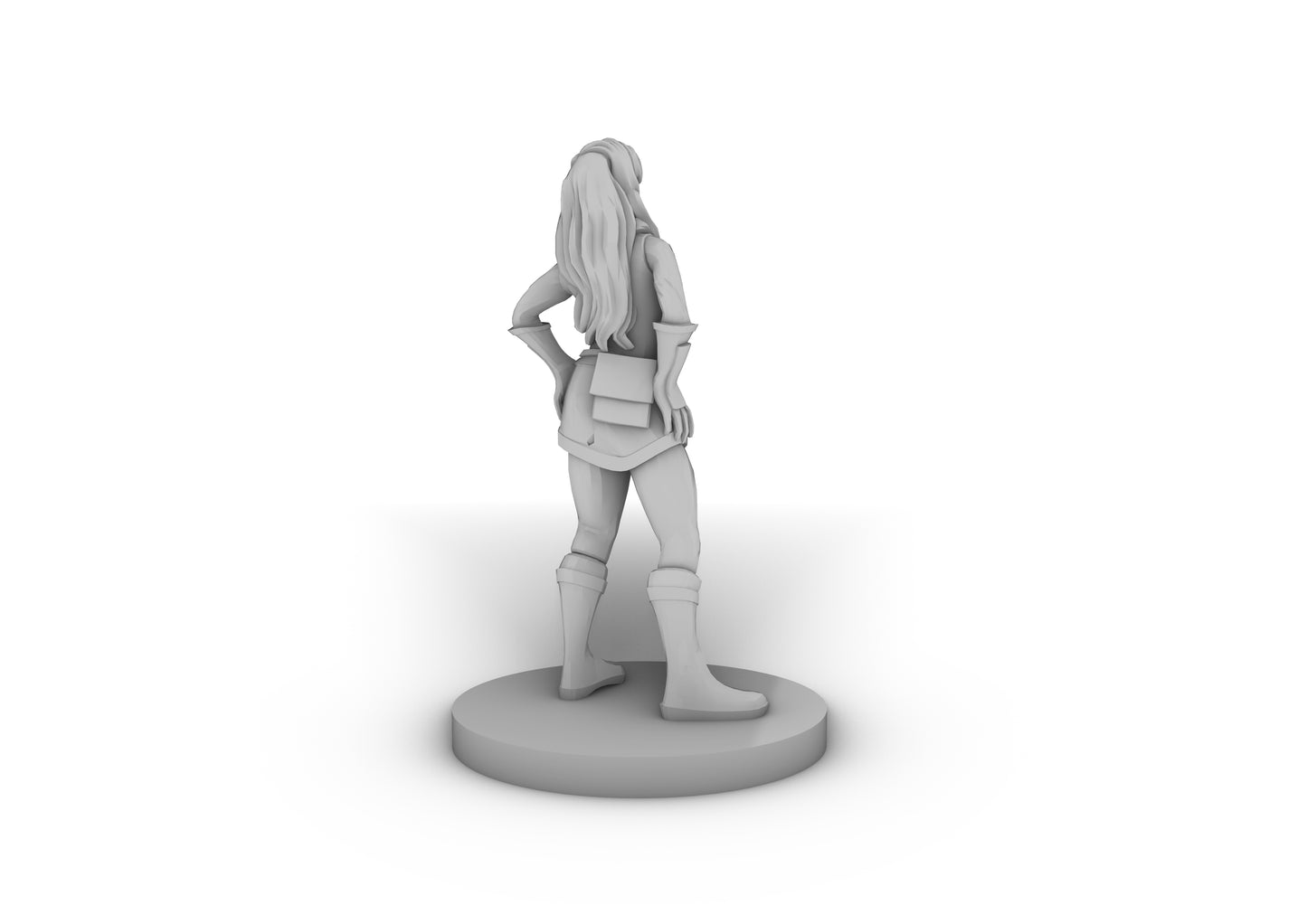 Human Female Rogue Sassy Tabletop DND Gaming Miniature