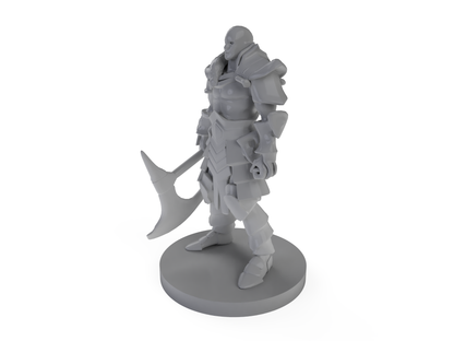 Human Male Barbarian 2 Tabletop DND Gaming Miniature