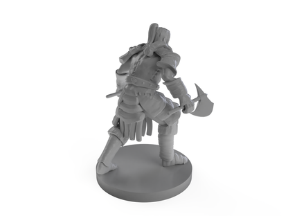 Human Male Barbarian 5 Tabletop DND Gaming Miniature