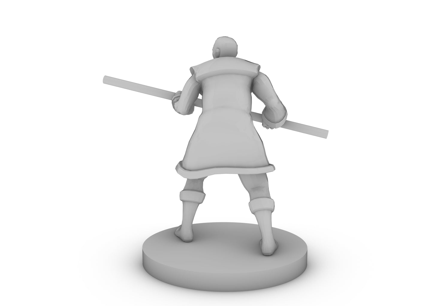 Human Male Monk 5 Tabletop DND Gaming Miniature