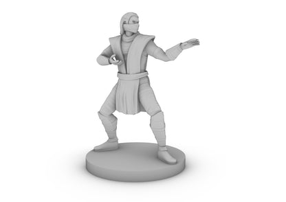 Human Male Monk 6 Tabletop DND Gaming Miniature