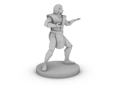 Human Male Monk 6 Tabletop DND Gaming Miniature