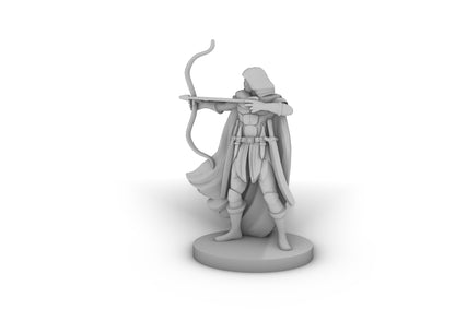 Human Male Ranger Tabletop DND Gaming Miniature