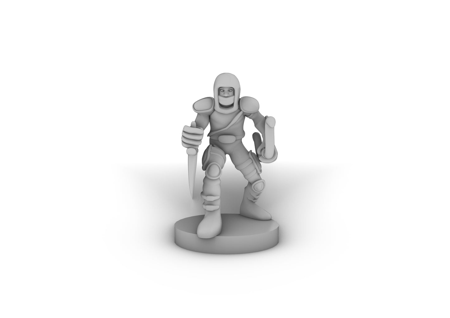 Human Male Rogue 1 Tabletop DND Gaming Miniature