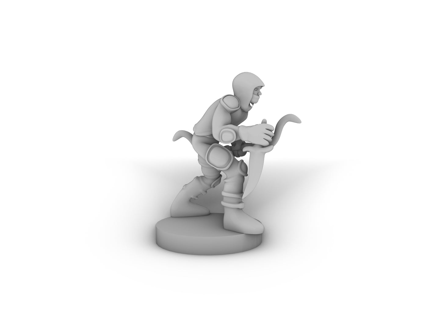 Human Male Rogue 1 Tabletop DND Gaming Miniature