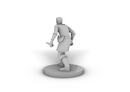 Human Male Rogue 2 Tabletop DND Gaming Miniature