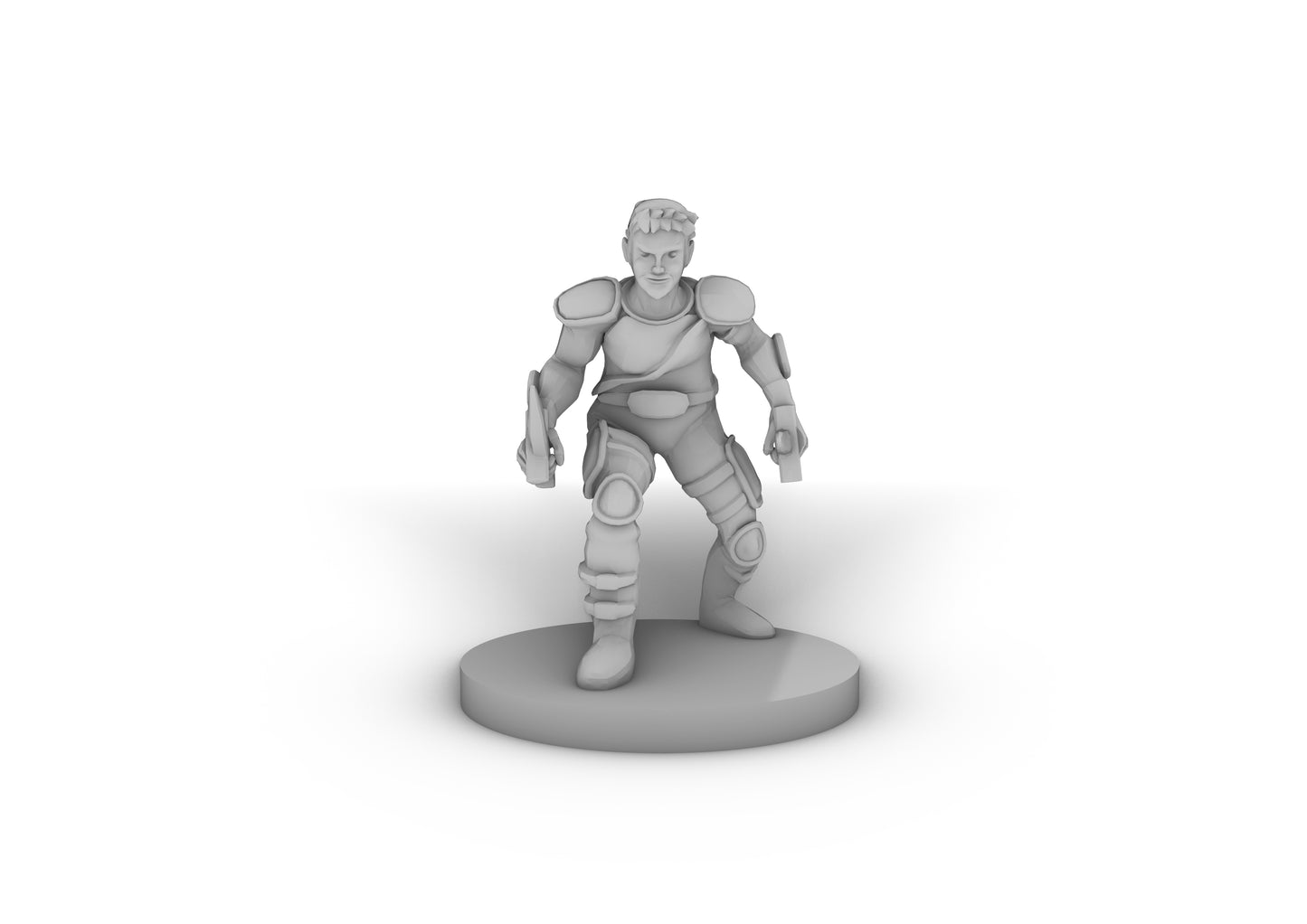 Human Male Rogue 3 Tabletop DND Gaming Miniature