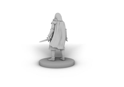 Human Male Rogue 4 Assassin Tabletop DND Gaming Miniature