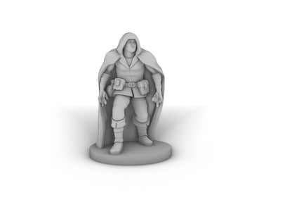 Human Male Rogue 5 Tabletop DND Gaming Miniature