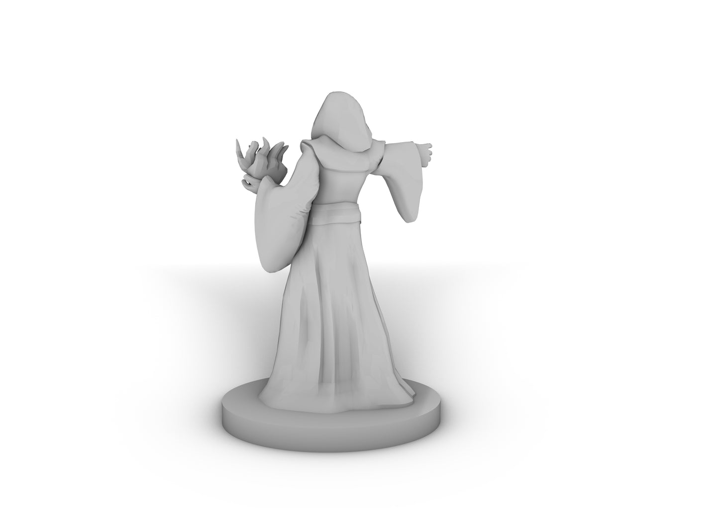 Human Male Sorcerer Tabletop DND Gaming Miniature