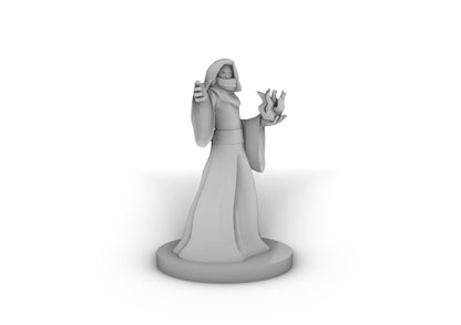 Human Male Sorcerer Tabletop DND Gaming Miniature