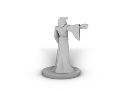 Human Male Sorcerer Tabletop DND Gaming Miniature