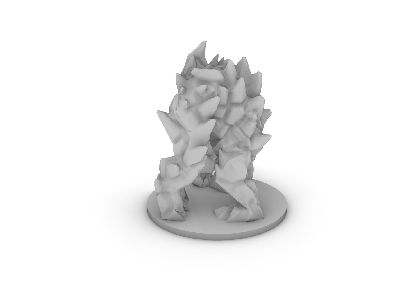 Ice Elemental Tabletop DND Gaming Miniature