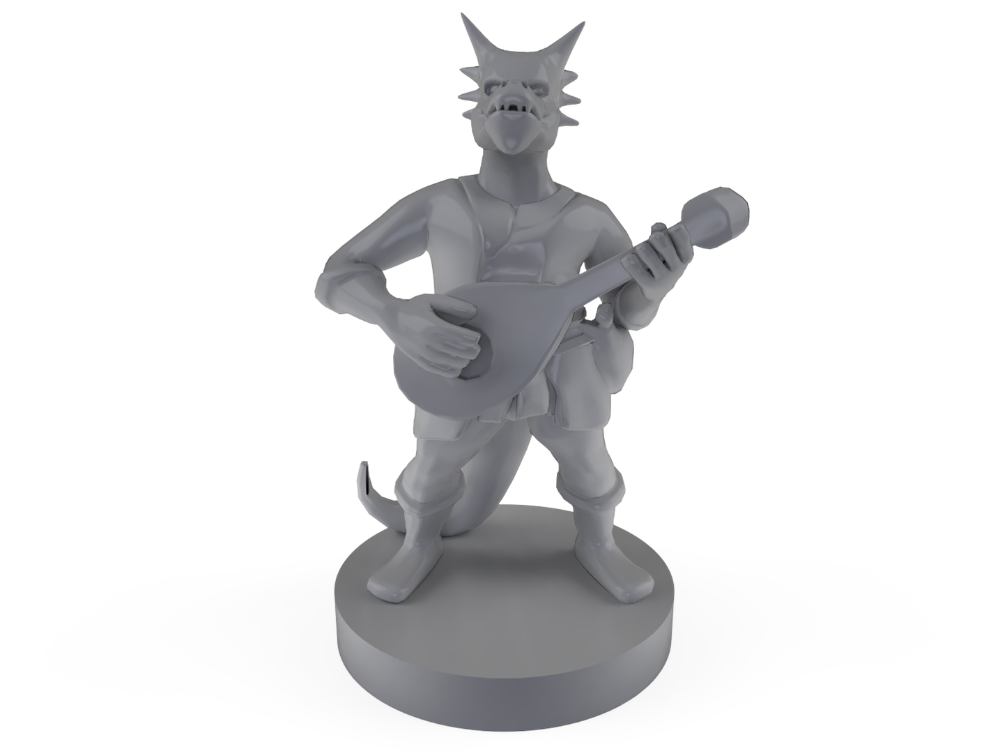 Kobold Bard Tabletop DND Gaming Miniature