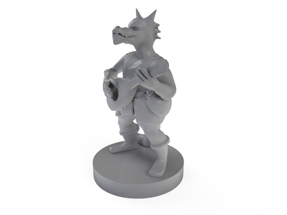 Kobold Bard Tabletop DND Gaming Miniature