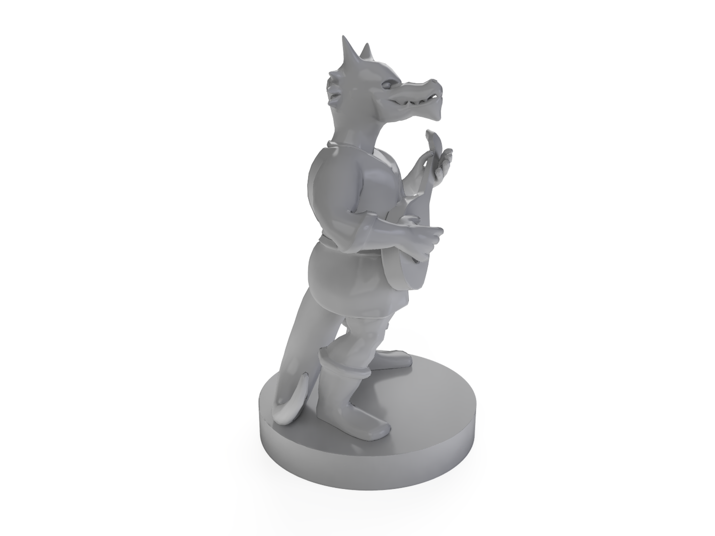 Kobold Bard Tabletop DND Gaming Miniature