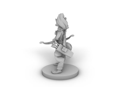 Kitsune Ranger Tabletop DND Gaming Miniature