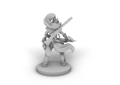 Kitsune Ranger Tabletop DND Gaming Miniature